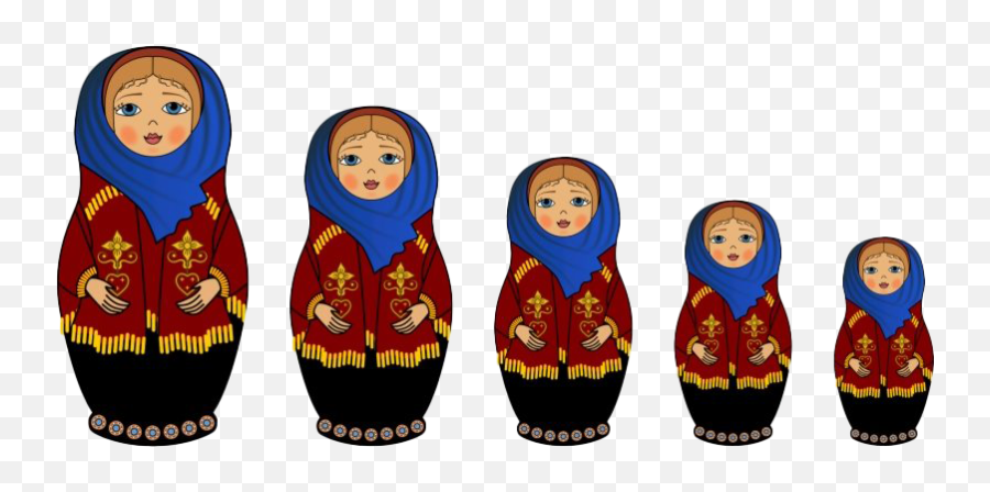 Matryoshka Doll Png Transparent Images - Matryoshka Png,Doll Transparent Background