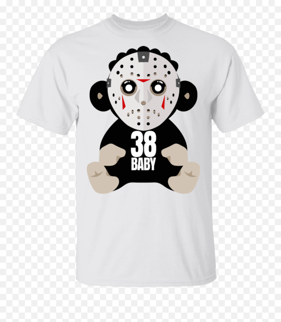 38 Baby Monkey Jason Voorhees T - Shirts Hoodies 38 Baby Shirt Png,Jason Vorhees Png
