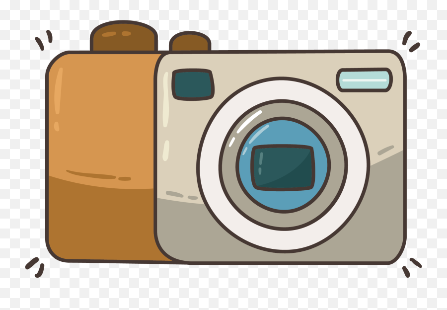 Banner Royalty Free Download Drawing - Cartoon Transparent Background Camera Png,Old Camera Png
