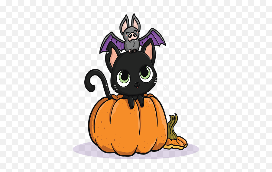 Cute Halloween Cat Free Download Clip Art - Webcomicmsnet Cute Halloween Png,Cute Halloween Png