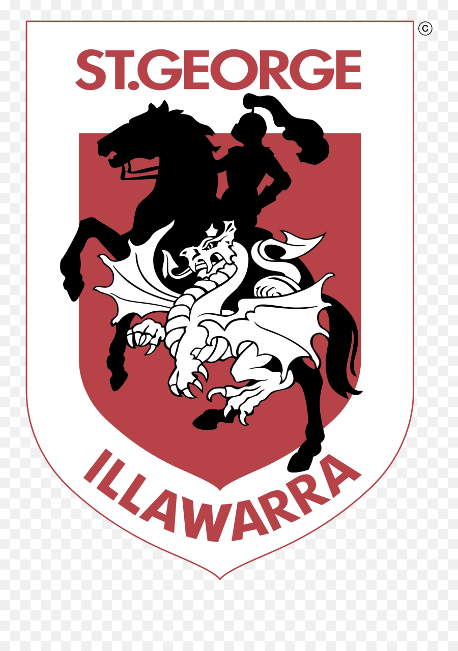 Download Free Png St George Illawarra - George Illawarra Dragons,Dragon Symbol Png