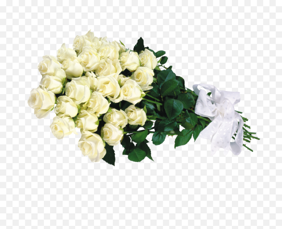 Rose Bouquet Transparent Png Image - Bunch Of White Rose Png,White Rose Transparent Background