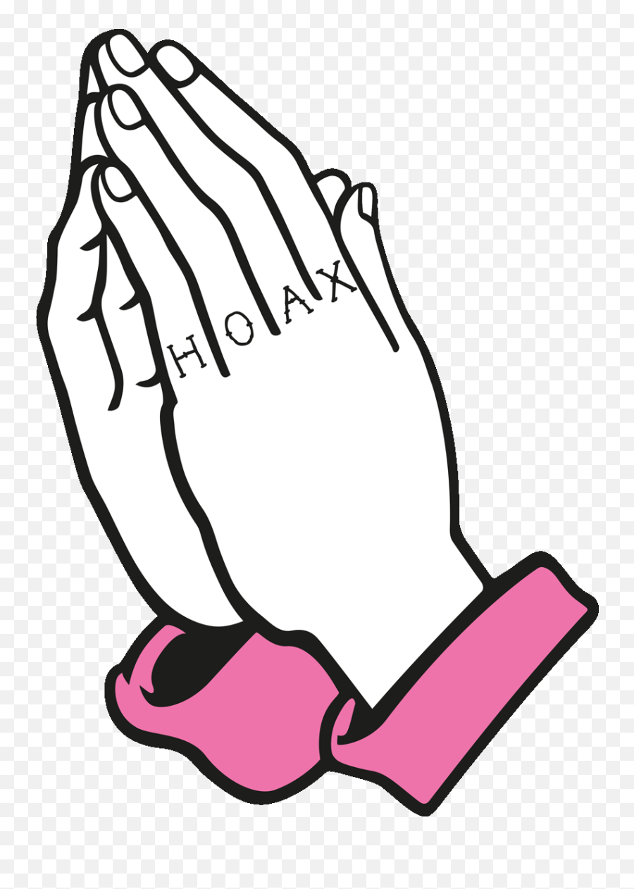 Praying Hands Sticker By Saint Hoax - Praying Hands Gif Transparent Png,Praying Hands Transparent