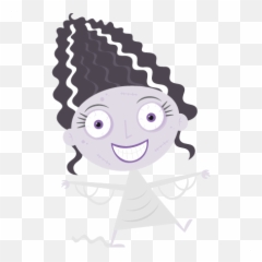 Bride Of Frankenstein Svg Cut File For Cutting Machines - Cartoon Png,Frankenstein Png