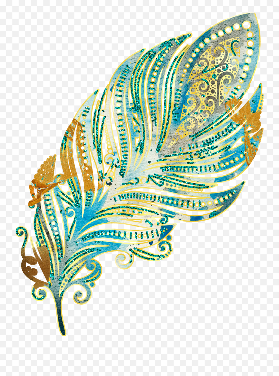Feathers Transparent Png Clipart Free - Glitter Feather Png,Peacock Feathers Png