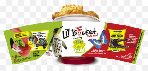 Geographics Lil Bucket - Kfc Kids Bucket Png,Kfc Bucket Png