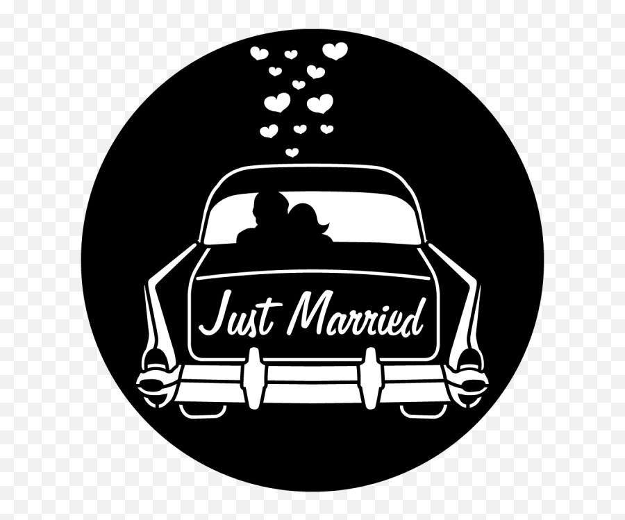 Wedding Car Silhouette Png - Just Married Car Svg,Car Silhouette Png