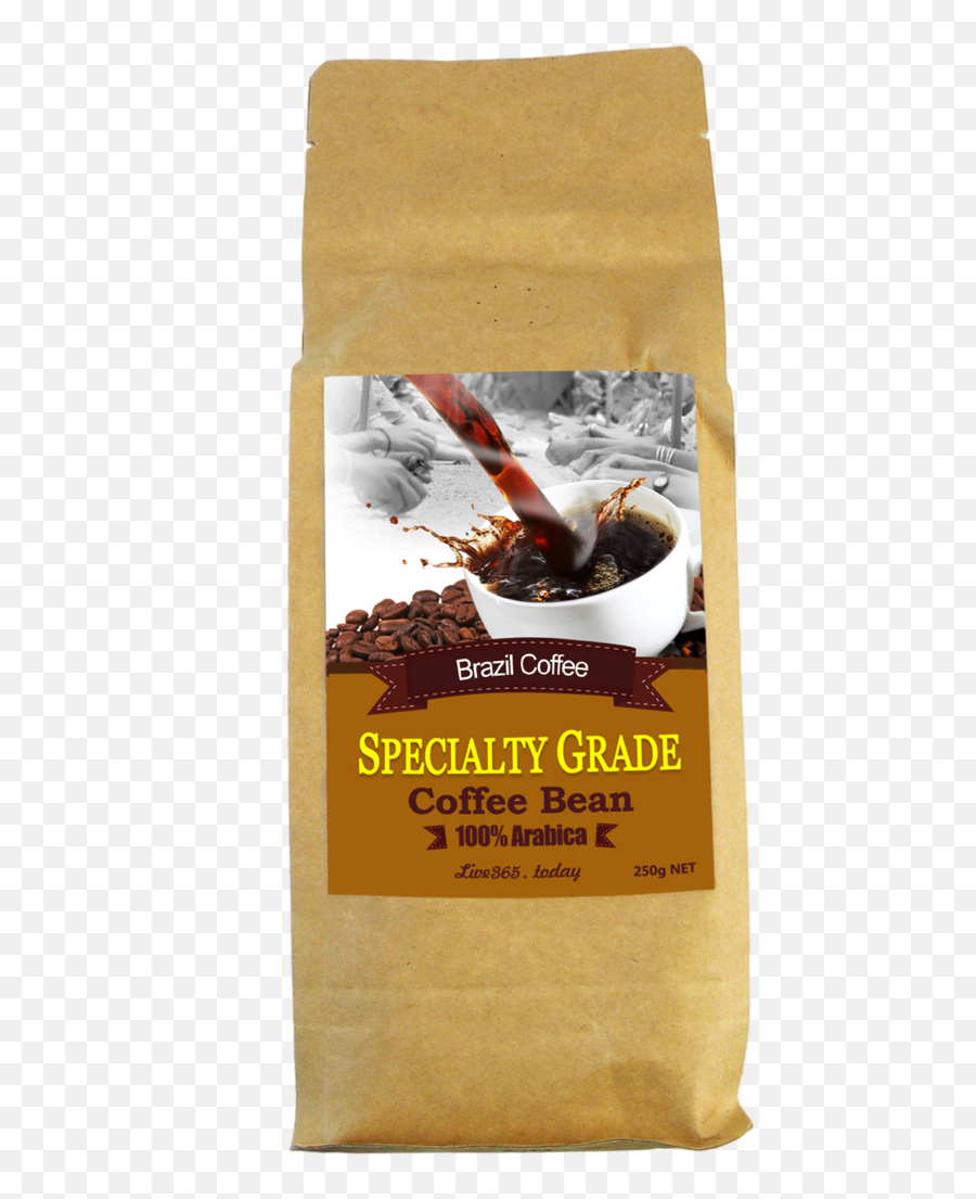Brazil Coffee Bean Specialty Grade 100 - Chocolate Png,Coffee Bean Transparent