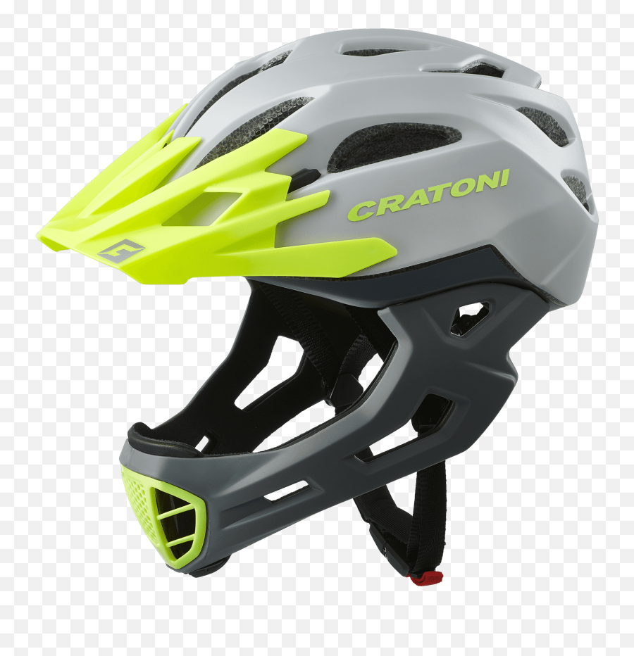 This Bike Helmet With Chin Guard - Cratoni C Maniac Pro Png,Bike Helmet Png