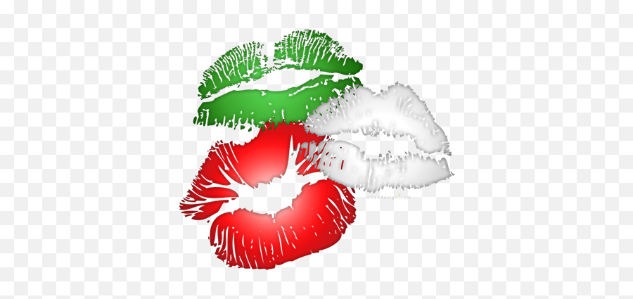 Big Kissing Lips - Italian Lips Png,Kissing Lips Png