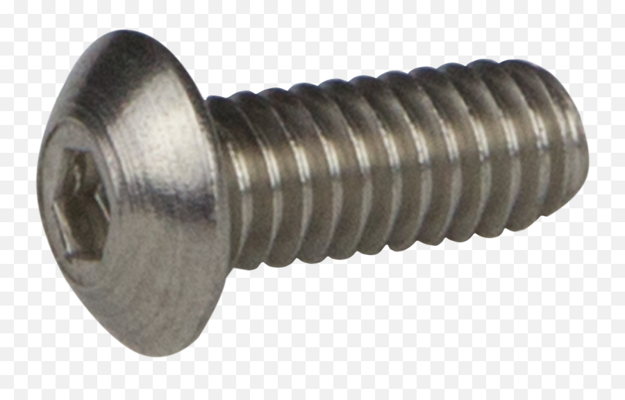 8 - 32x12 Button Head Cap Screw Stainless Steel Barbell Png,Screw Head Png