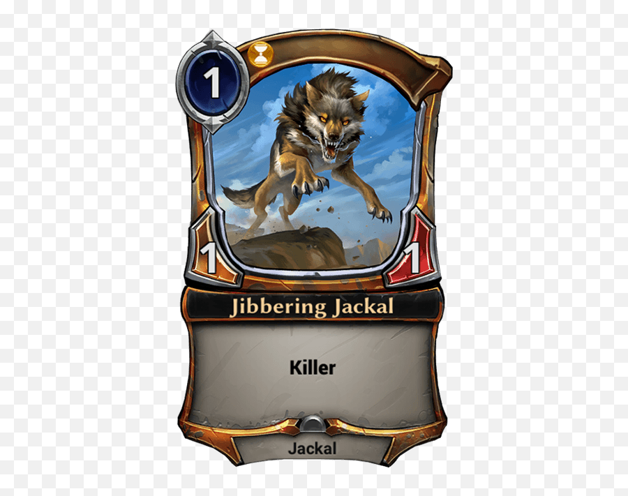 Jibbering Jackal Eternal Cards Warcry - Inferiority Complex Eternal Card Game Png,Jackal Png
