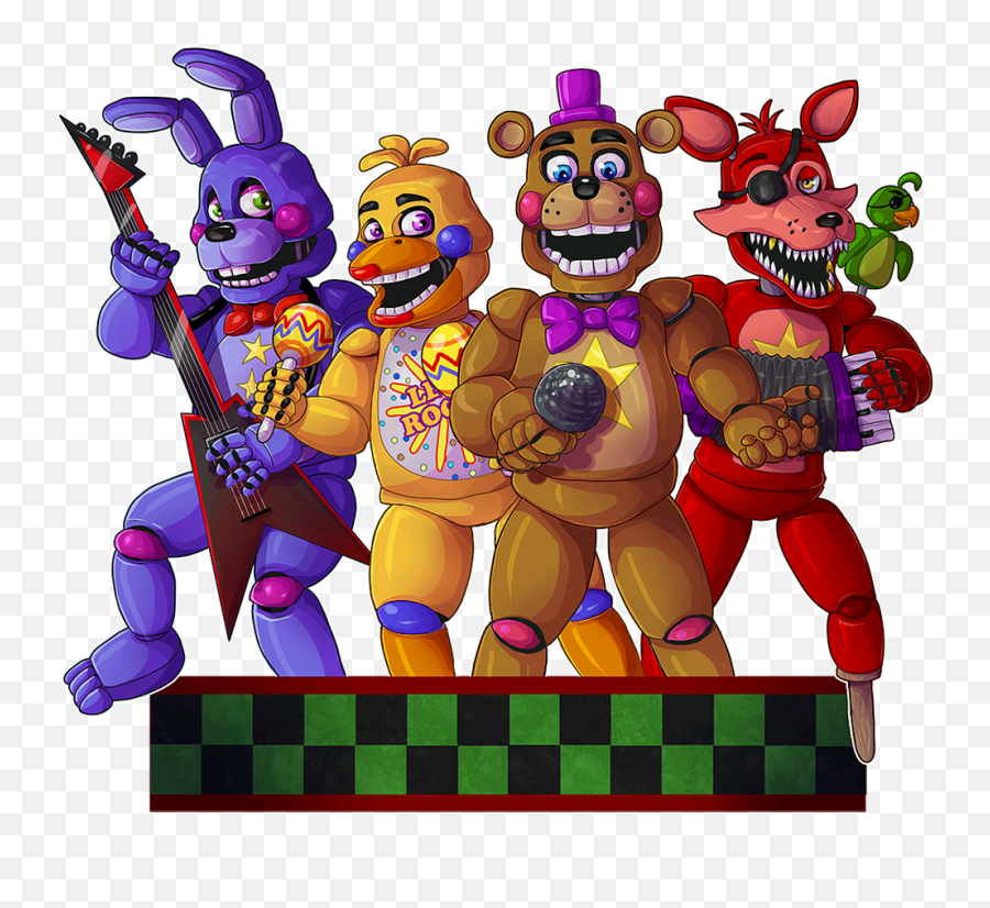 Rockstar Png - Rockstar Freddy Fnaf 6 111763 Vippng Five Nights At Pizzería Simulator,Rockstar Png