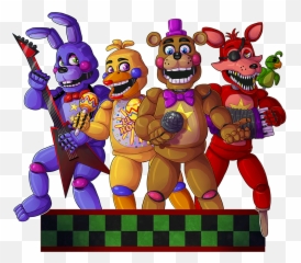 Rockstar Png - Rockstar Freddy Fnaf 6 111763 Vippng Five Nights At Pizzería Simulator,Rockstar Png
