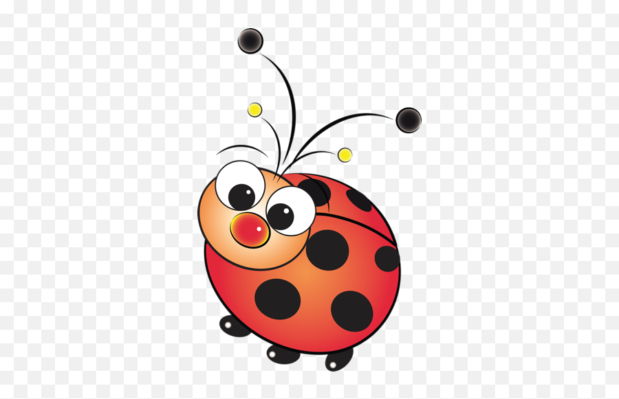 Baby Ladybug Clipart - Cartoon Cute Lady Bug 326x500 Png Cute Ladybug Clipart Free,Lady Bug Png