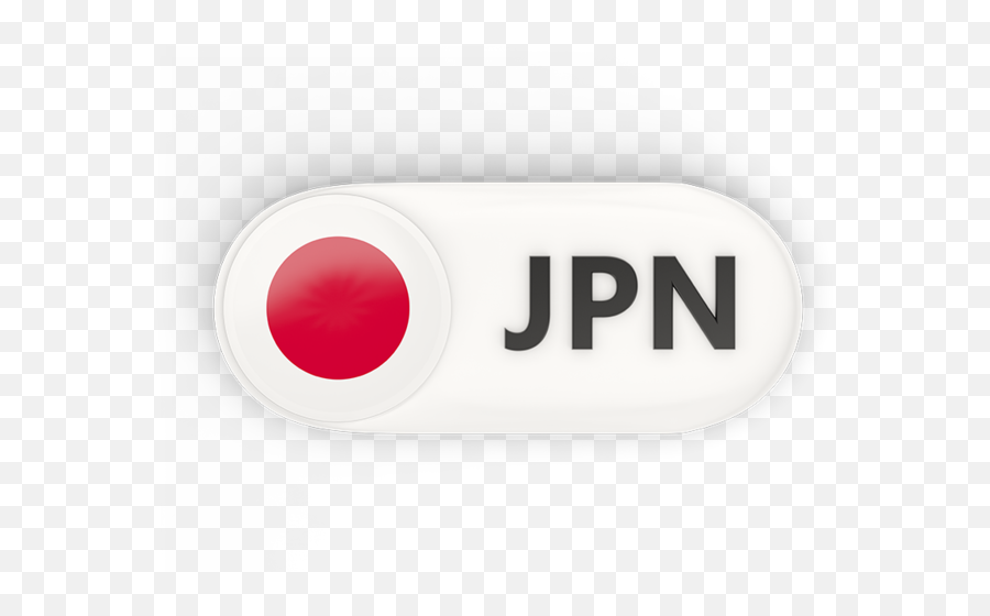 Round Button With Iso Code Illustration Of Flag Japan - Icon Png Jpn Round,Japan Png