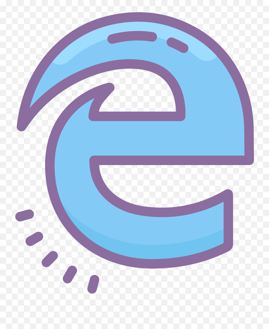 Download Microsoft Edge Icon - Microsoft Edge Logo Transparent Background Png,Edge Png