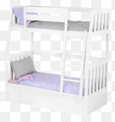 Dream Bunks - White Doll Bed Furniture Set Our Generation png