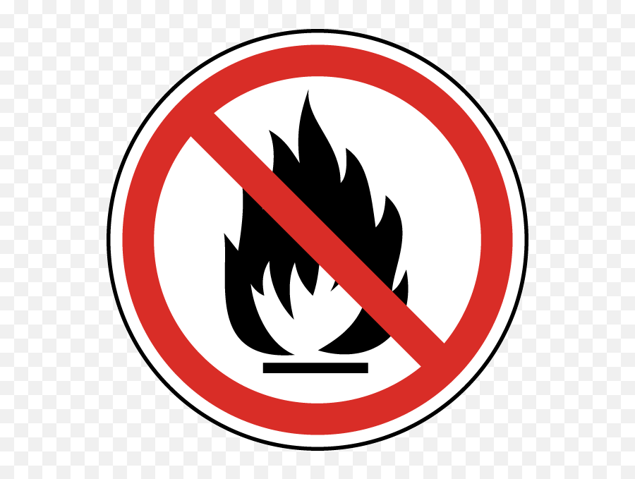 Fire Flame Label - No Flammable Sign Png,Fire Symbol Png