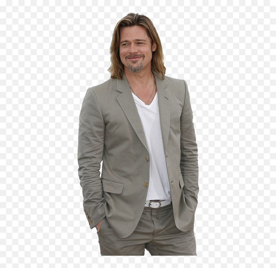 Brad Pitt Transparent - Transparent Brad Pitt Png,Brad Pitt Png