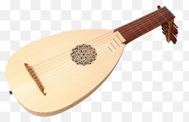 Download Broken Consort - Renaissance Music Instruments Cartoon Png,Lute Png