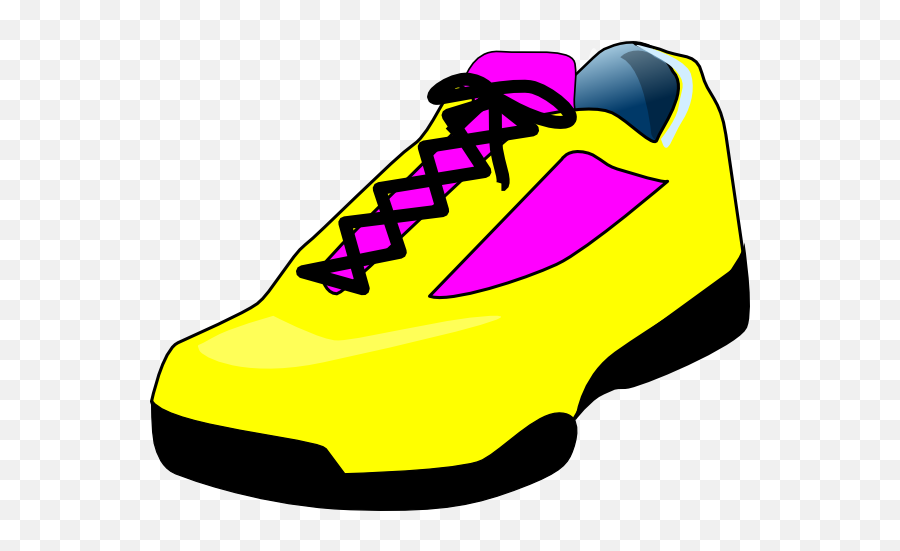 Yellow Shoe - Yellow Shoe Clipart Png,Shoe Clipart Png