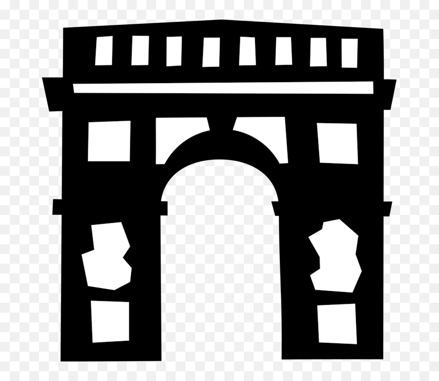 Arc De Triomphe Royalty Free Vector - Arc De Triomphe Vector Png,Arc Png