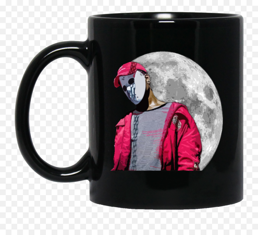 Lunar Ski Mask Slump God 11 Oz Black Mug - Best Gift For Pisces Man Png,Ski Mask Transparent