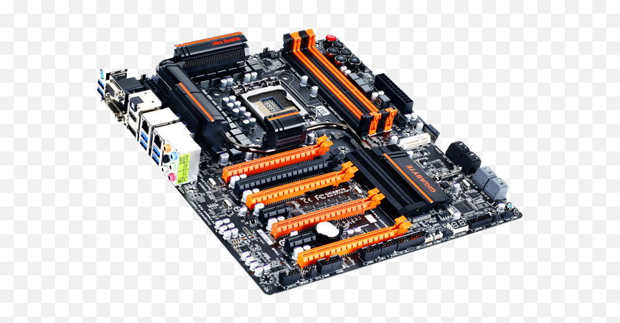 Download Motherboard Free Png Image Hq - Componentes De Una Red De Computadoras,Motherboard Png