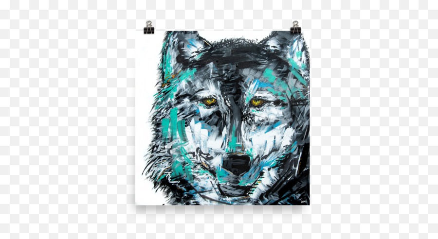 Wolf Eyes Print - Alaskan Tundra Wolf Png,Wolf Eyes Png