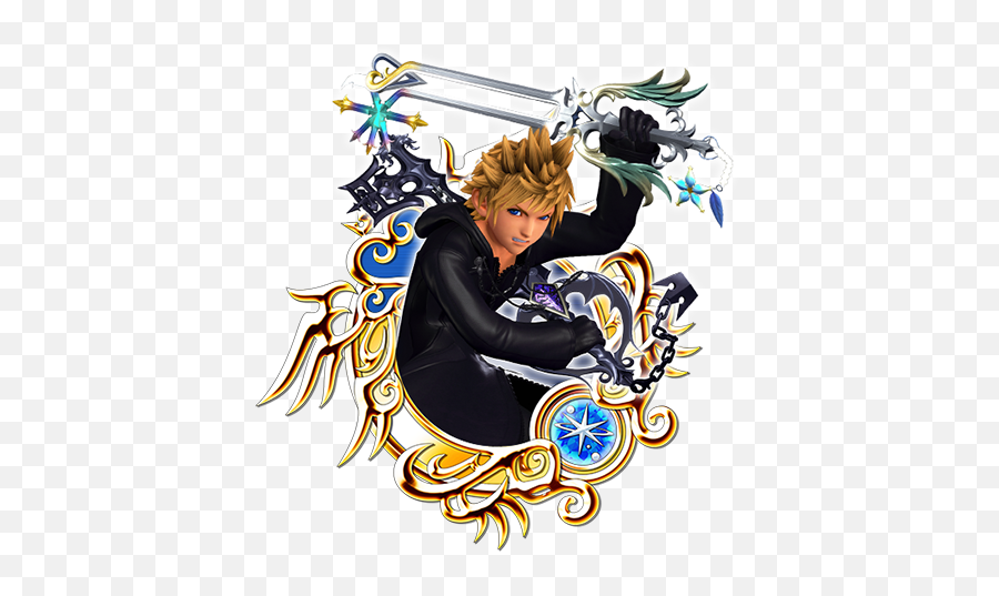 Hearts Union - Sn Illustrated Sora Png,Roxas Png