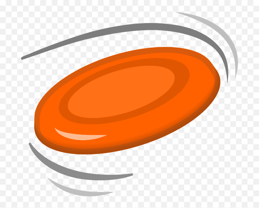 Flying Disc Emoji Clipart - Vertical Png,Frisbee Png
