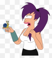 Leela Futurama Png Transparent - Leela Futurama High Resolution,Futurama Png