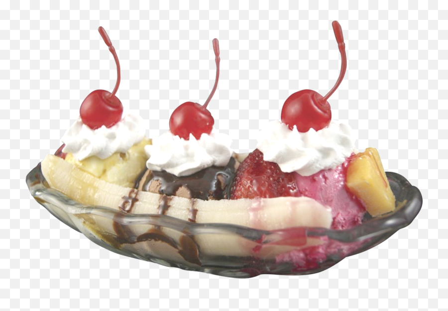 Banana Split Happy Sun Ice Cream - Fake Food Banana Split Png,Banana Split Png