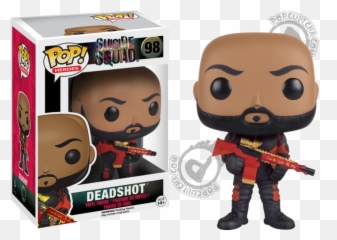 Suicide Squad - Deadshot Unmasked Pop Vinyl Figure Scarecrow Funko Pop Png,Deadshot Png