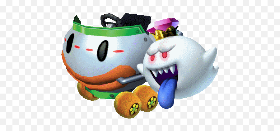 Mario Kart King Boo Png Transparent - Bowser Mario Kart Wii,King Boo Png