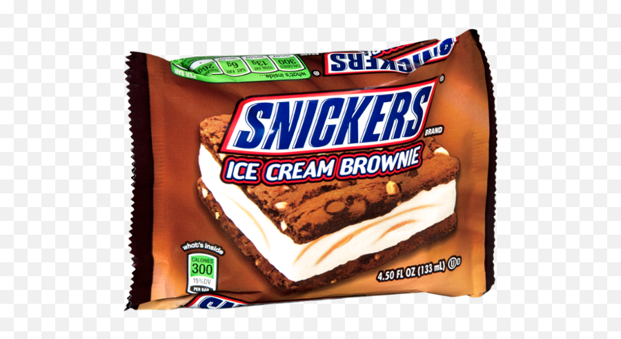 Snickers Ice Cream Brownie - Snickers Png,Snickers Transparent