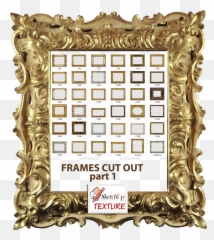 Sketchup Texture Cut Out Various - Picture Frame Png,Part 1 Png