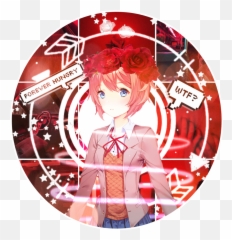Aesthetic Clipart Wtf - Sayori Aesthetic Transparent Sayori Aesthetic Png,Sayori Transparent