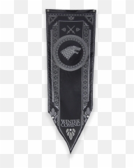Download House Stark Tournament Banner - Game Of Thrones Game Of Thrones Winter Is Coming Banner Png,Stark Png
