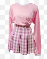 Download Outfit Sticker - Pink Aesthetic Clothes Png PNG Transparent Background