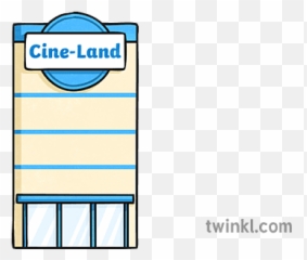 Cinema Map Icon Illustration - Twinkl Vertical Png,Mapper Icon