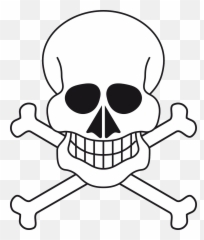 Skeleton Pirate - Iskelet Çizimi png