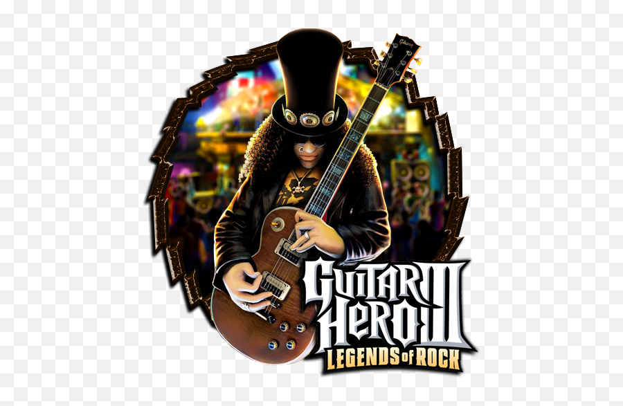 Guitar Hero Iii Legends Of Rock Native P Eng 2007 - Guitar Hero 3 Icon Png,Wii Icon Guitar