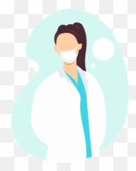 Best Premium Woman Female Doctor Illustration Download In - png