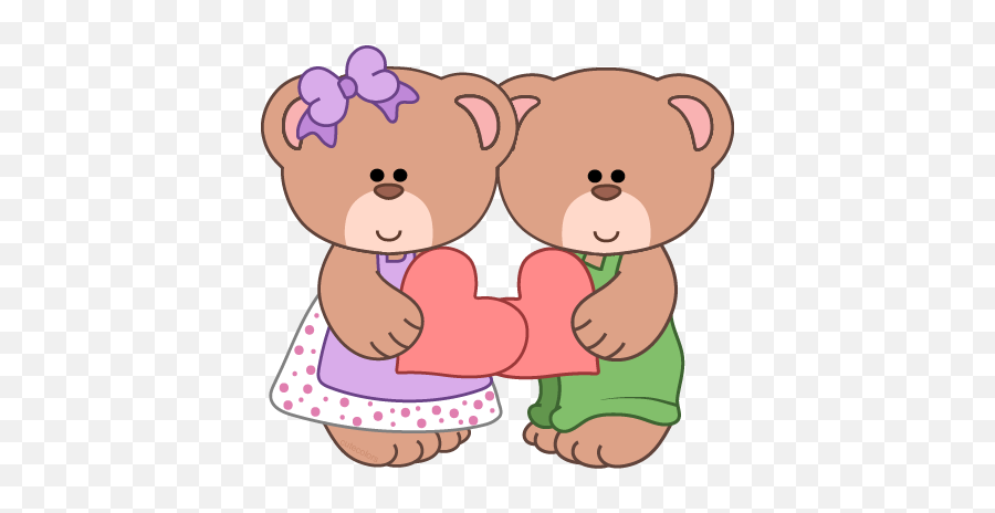 Clip Art Girl Teddy Bears - Osita Animada Png,Teddy Bear Clipart Png