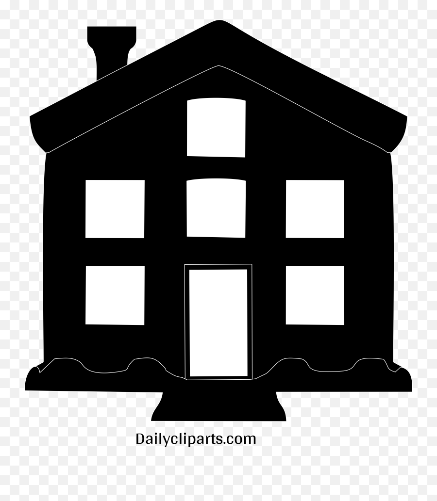 House Home Black White Icon Image - Home Icon Png Black And White,Google Home Icon