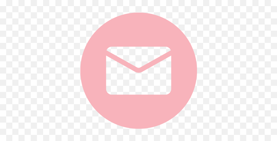 Download Contact Us - Email Full Size Png Image Pngkit Pink Logo For Mail,Cute Contacts Icon