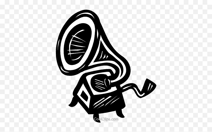 Phonograph Royalty Free Vector Clip Art - Clip Art Png,Png Phonographic