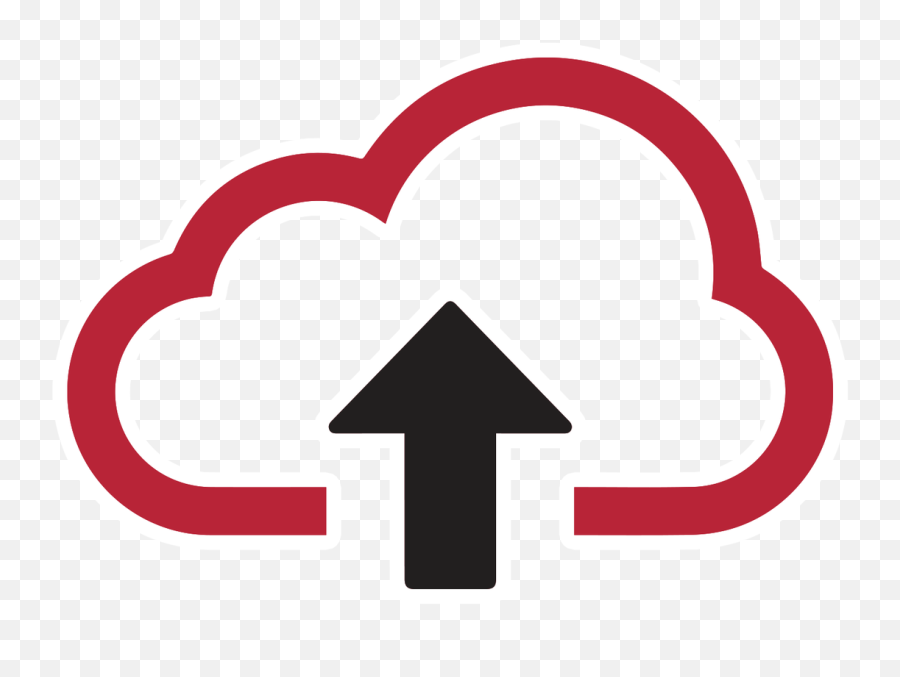 Cloud Services Icon Png Clipart - Full Size Clipart Cloud Backup Icon Png,Main Hd Icon Is Red
